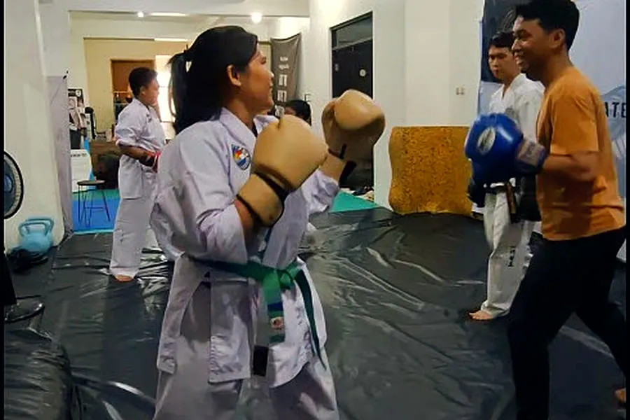 Latihan Taekwon-Do ITF Depok